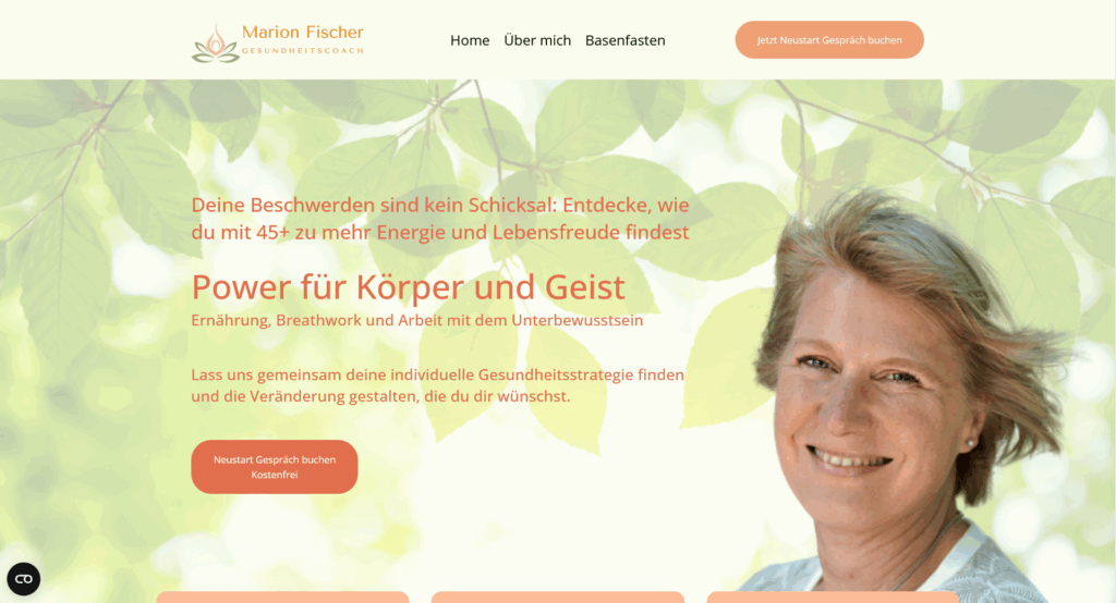 Home marion fischer gesundheitscoaching